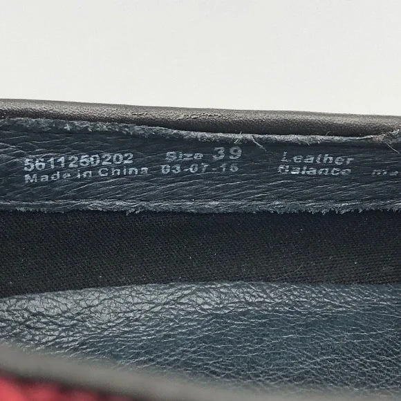 Dankso Orla Mary jane Clogs Women's Size 9 Red Cranberry Snake comfort Shoes - Picture 14 of 16